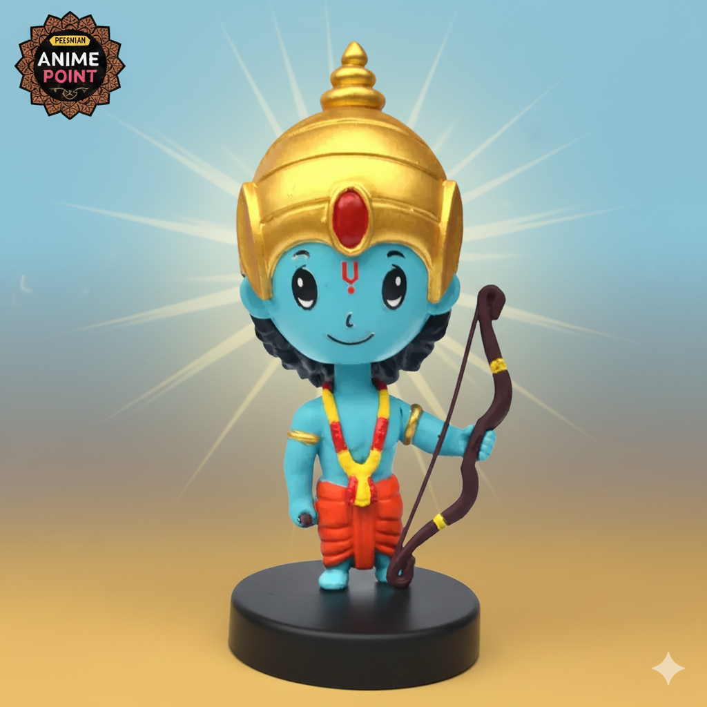 Ram Ji Bobble Head – Cute Dashboard / Table Figurine