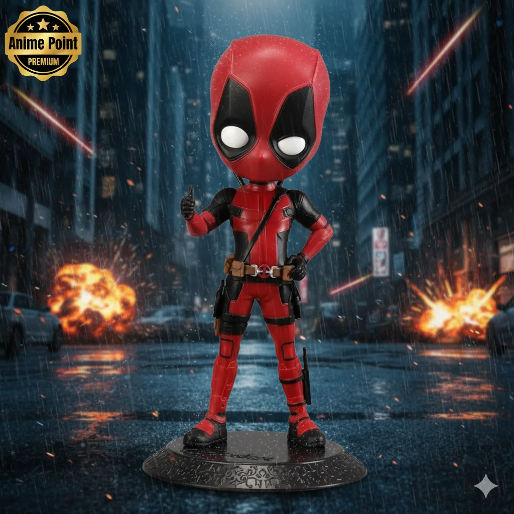 🔴 Deadpool Red Q Posket Figure (14cm)