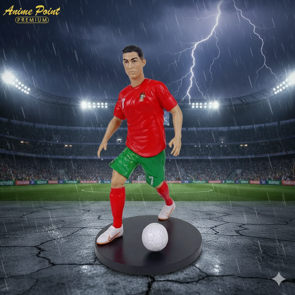 ⚽ Ronaldo Red Jersey 18cm Footballer Action Figure