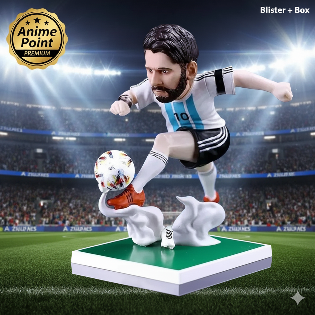 ⚽ Messi 21cm Footballer Action Figure (Blister + Box)