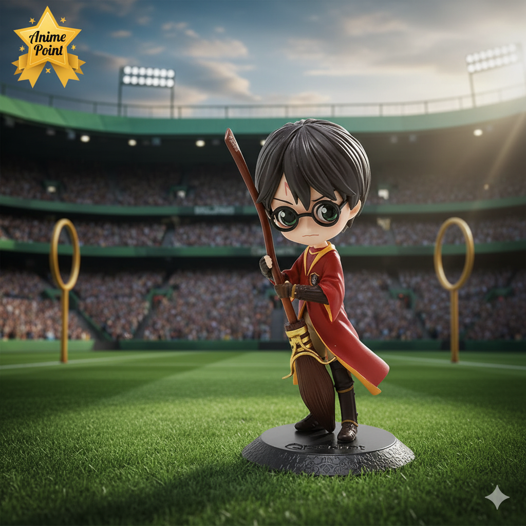 🧹 Harry Potter with Broom Q Posket Figure (15cm)