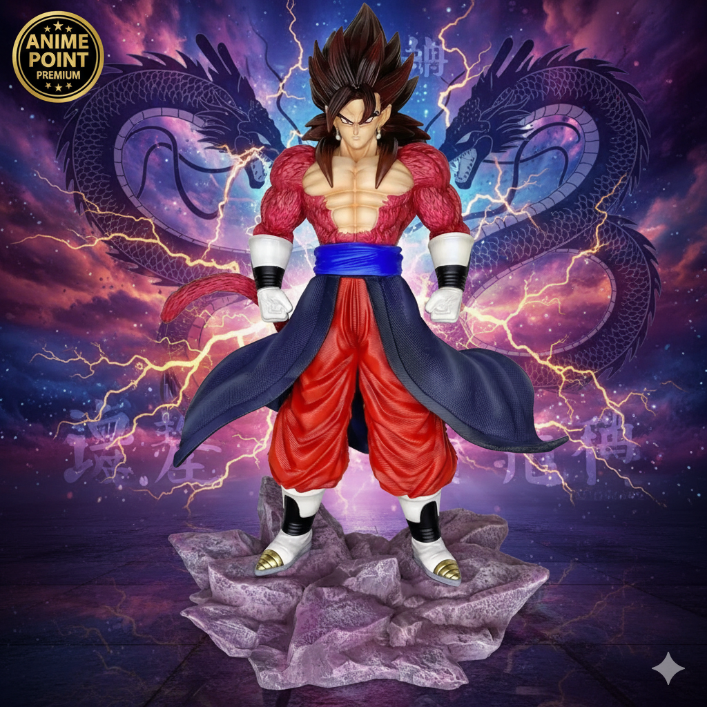 ⚡ Dragon Ball Z – Vegito Super Saiyan 4 Standing Figure (35cm, With Box)