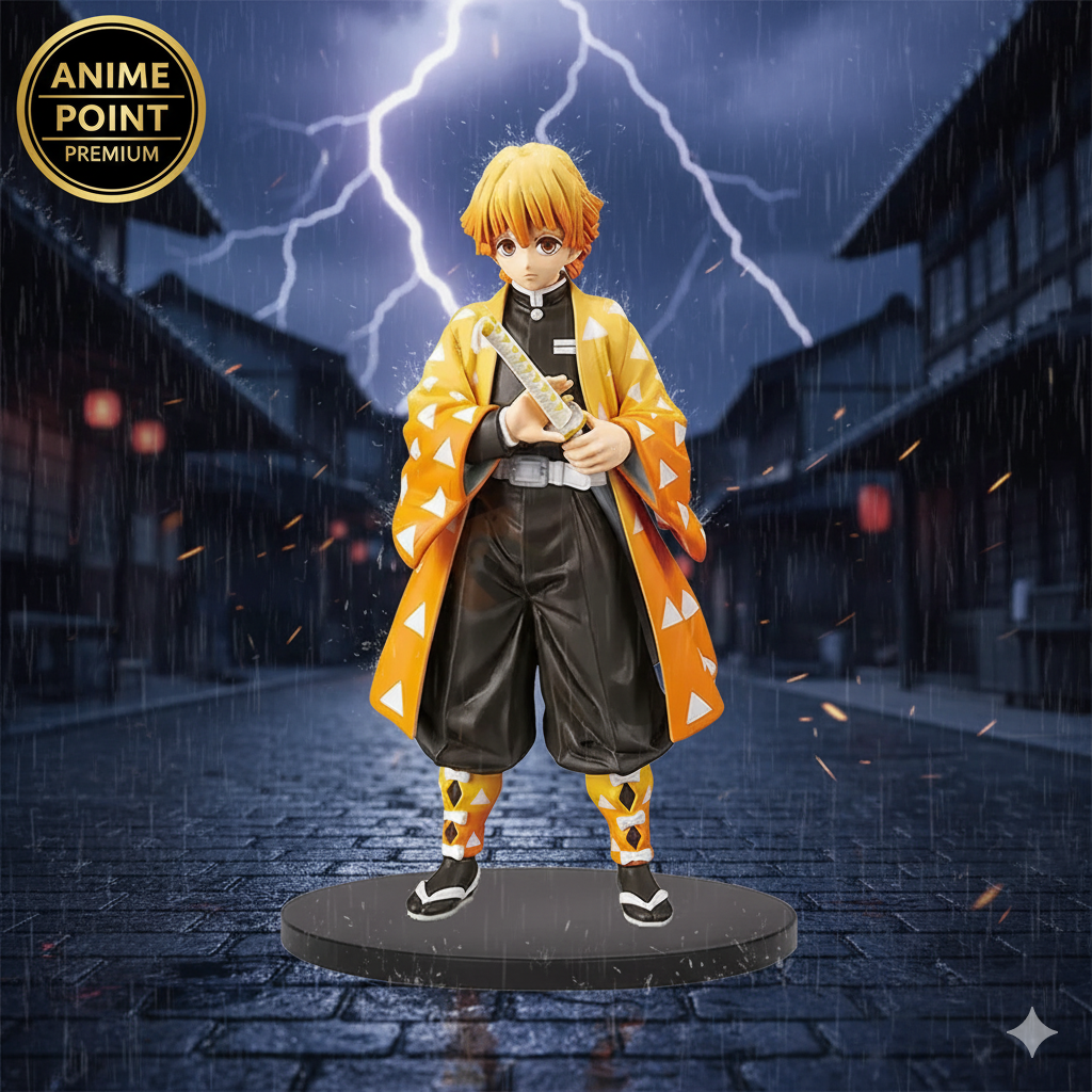 ⚡ Zenitsu Standing Action Figure 15cm