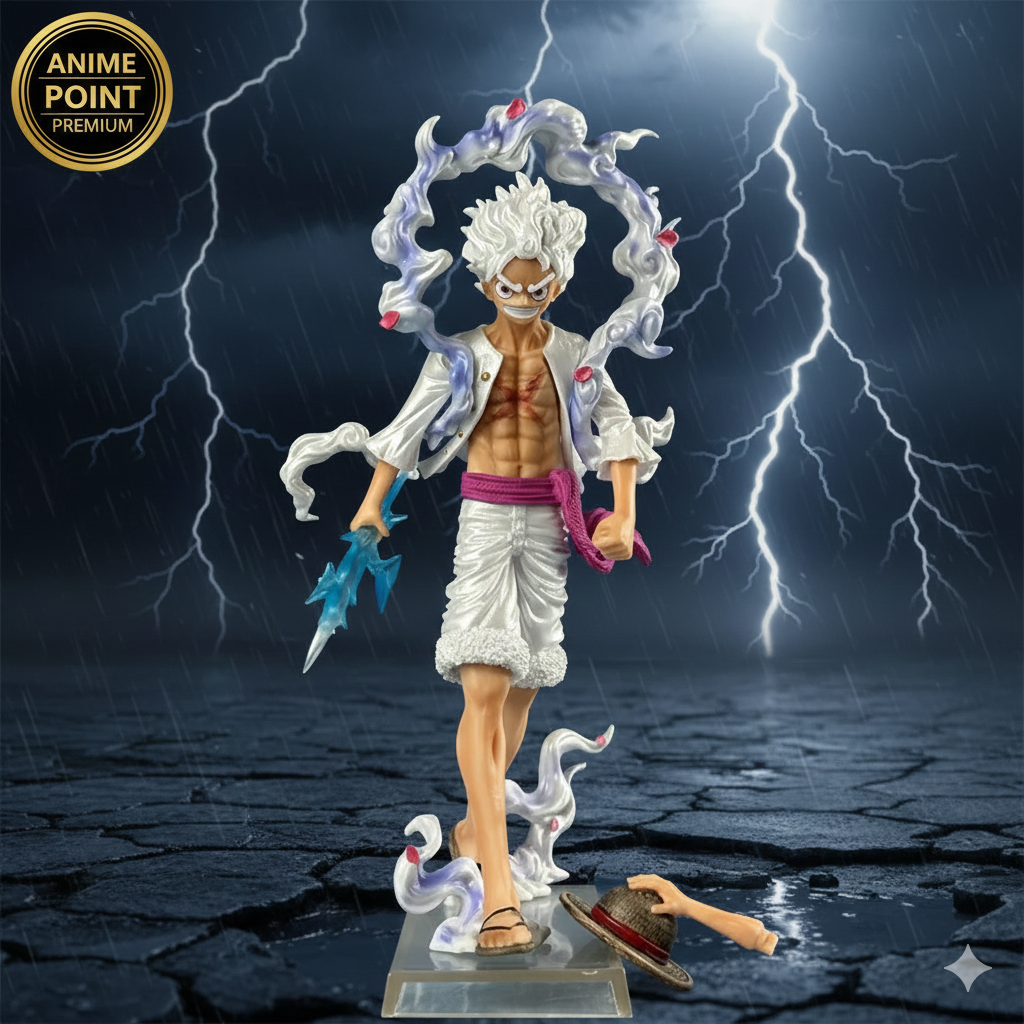 ⚡ Luffy Gear 5 Walking Figure – 29cm (Blister + Box)