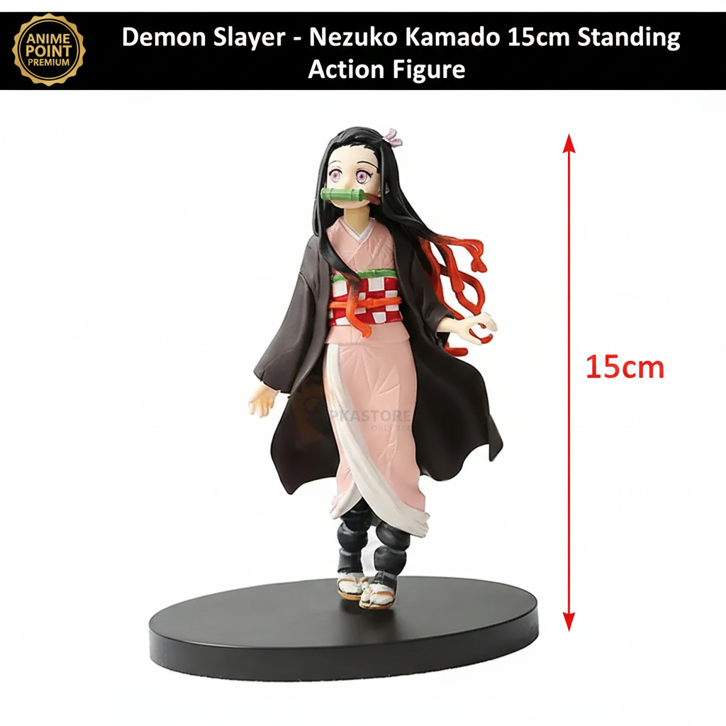 Nezuko Kamado Standing Action Figure – 15cm