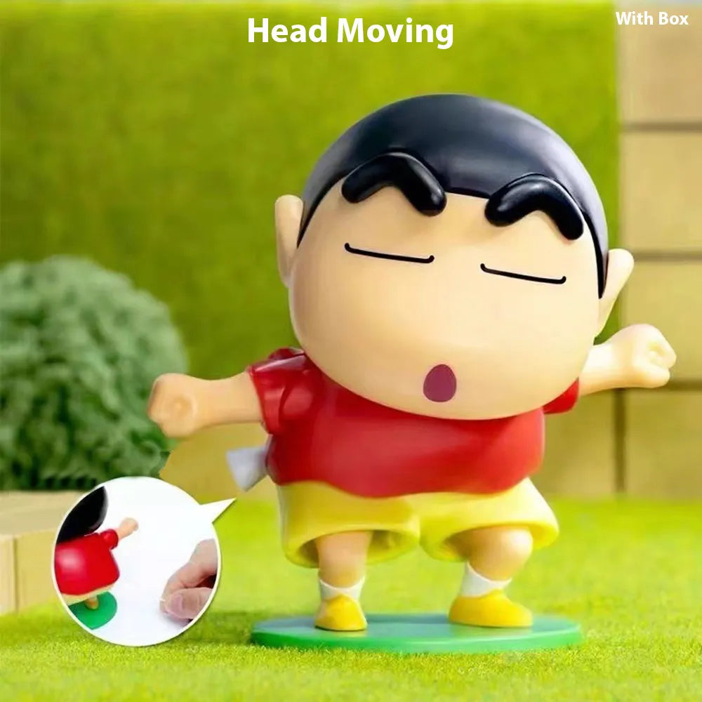 Crayon Shin-chan: Shinnosuke Nohara "Iconic Buri Buri Dance" Premium Head-Moving Bobblehead Figure (With Box)