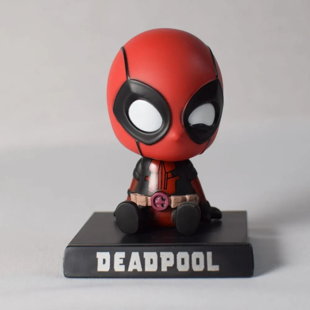 Marvel Universe: Deadpool "Winking Merc" Chibi Bobblehead & Mobile Holder