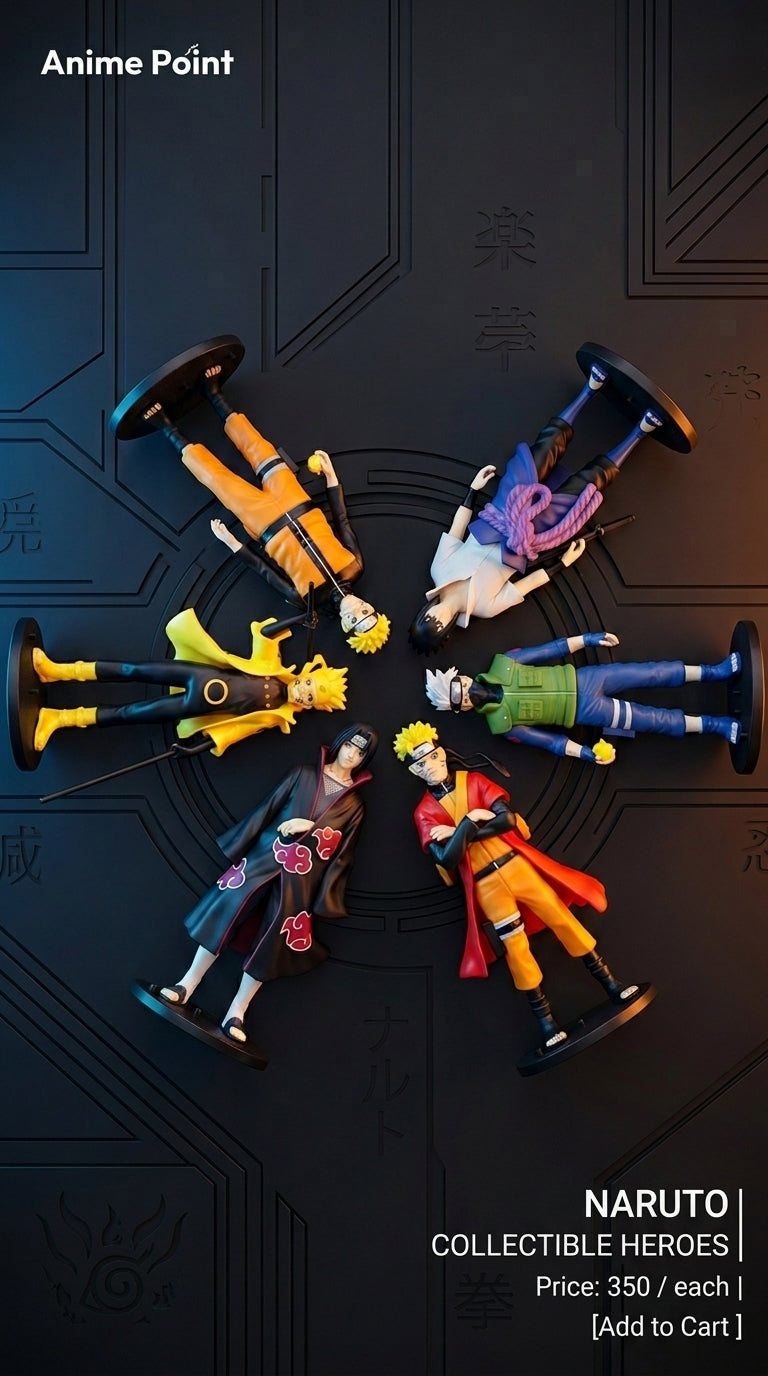 Naruto Shippuden "Legendary Shinobi" 17cm Individual Action Figures