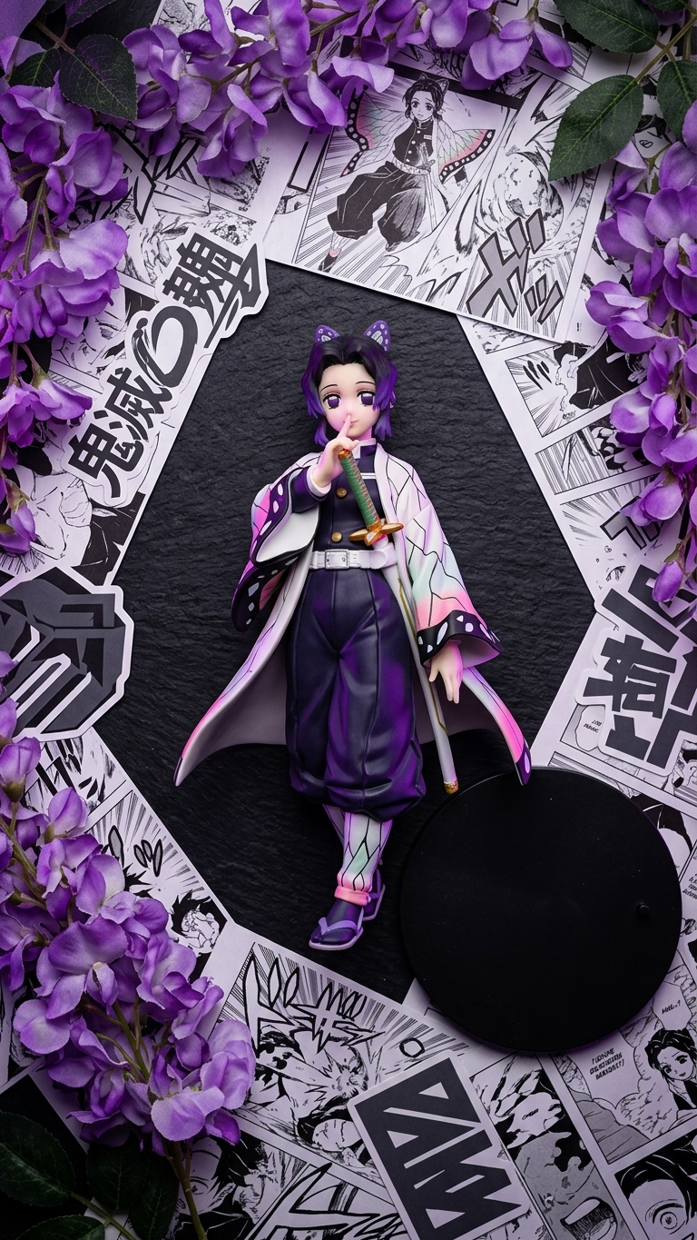 Demon Slayer Shinobu Kocho Insect Hashira Standing Collectible Figure - 15cm