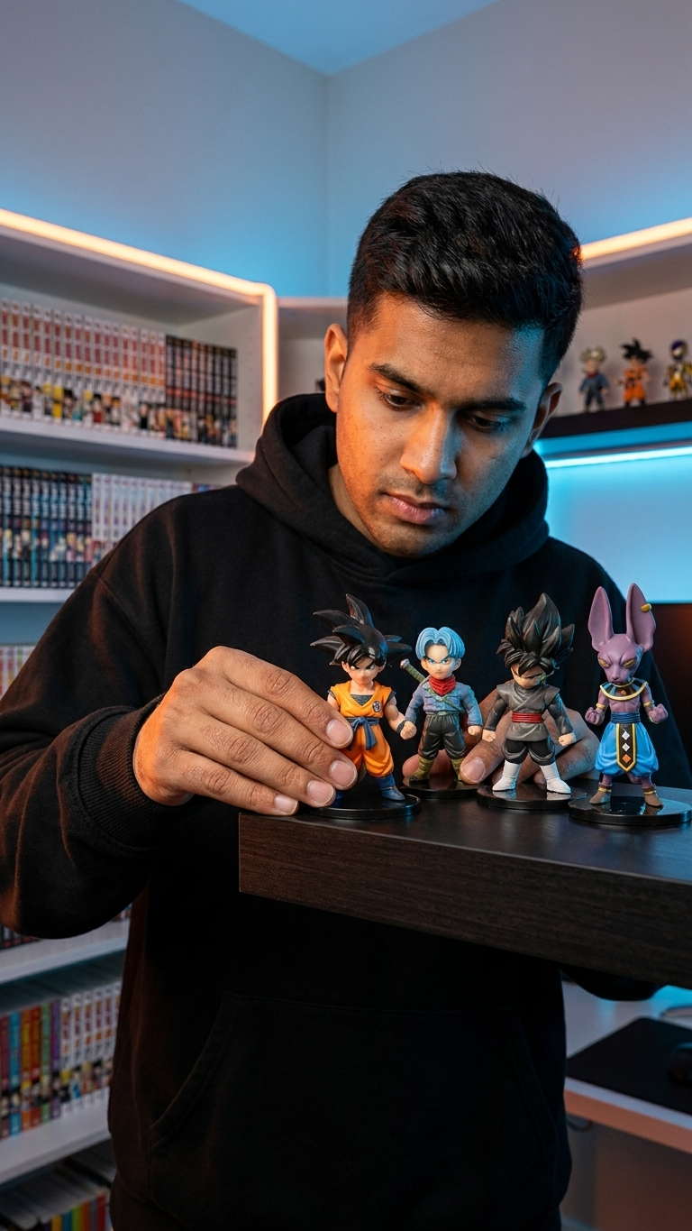 Dragon Ball Z "Power Level" Mini Collectible Figure