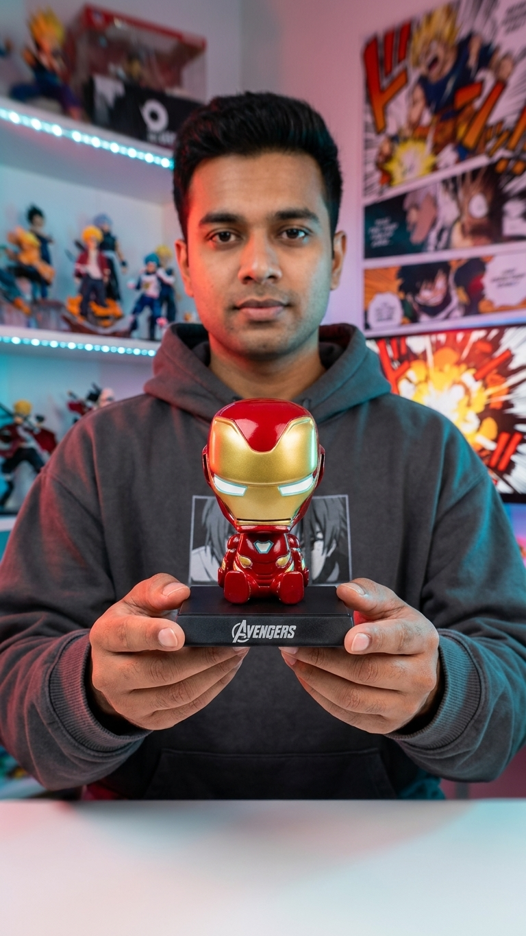 Iron Man Bobblehead – Marvel Collection (With Box)