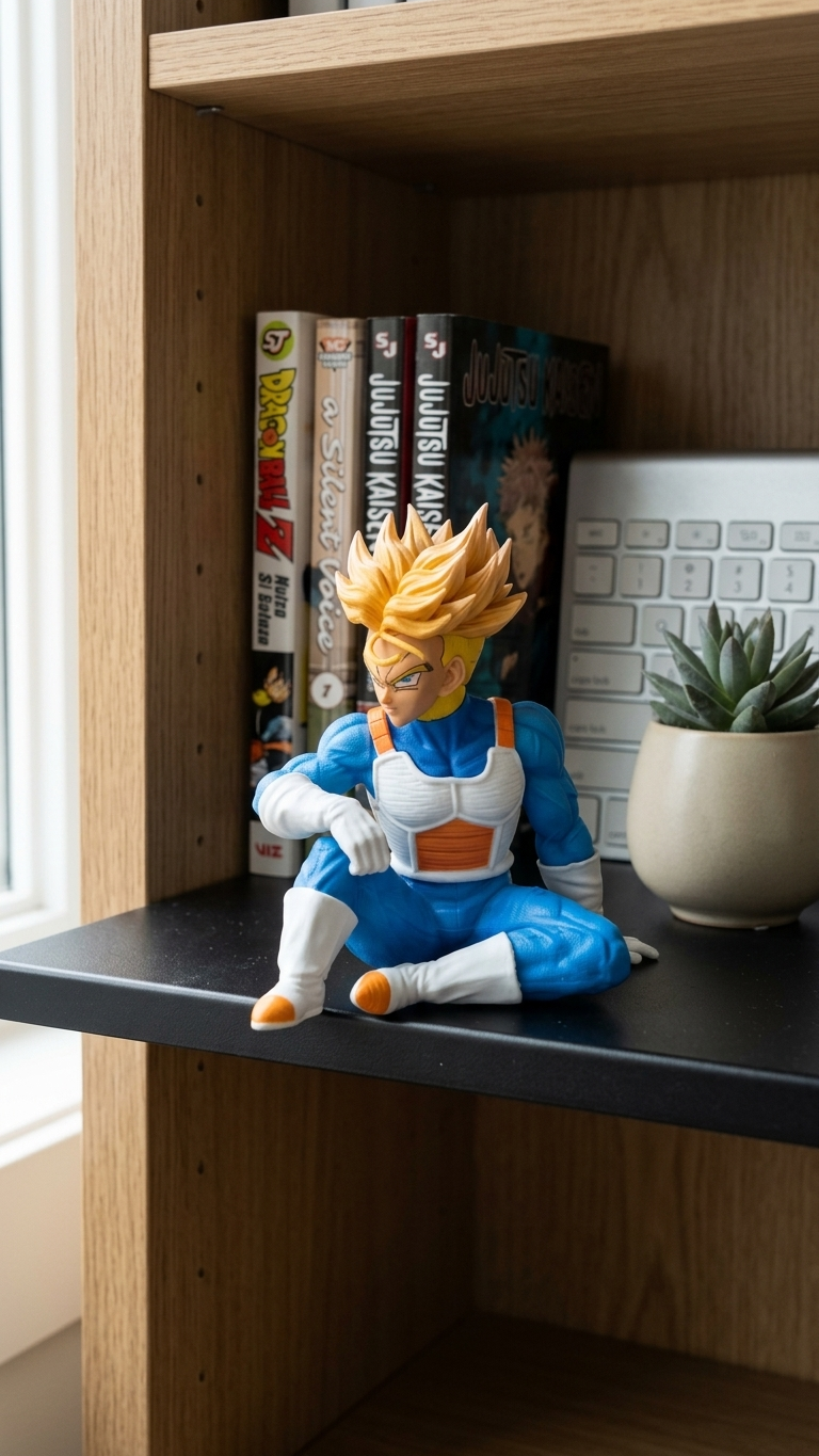Dragon Ball Z Vegeta "Prince of Saiyans" Sitting Collectible Figure