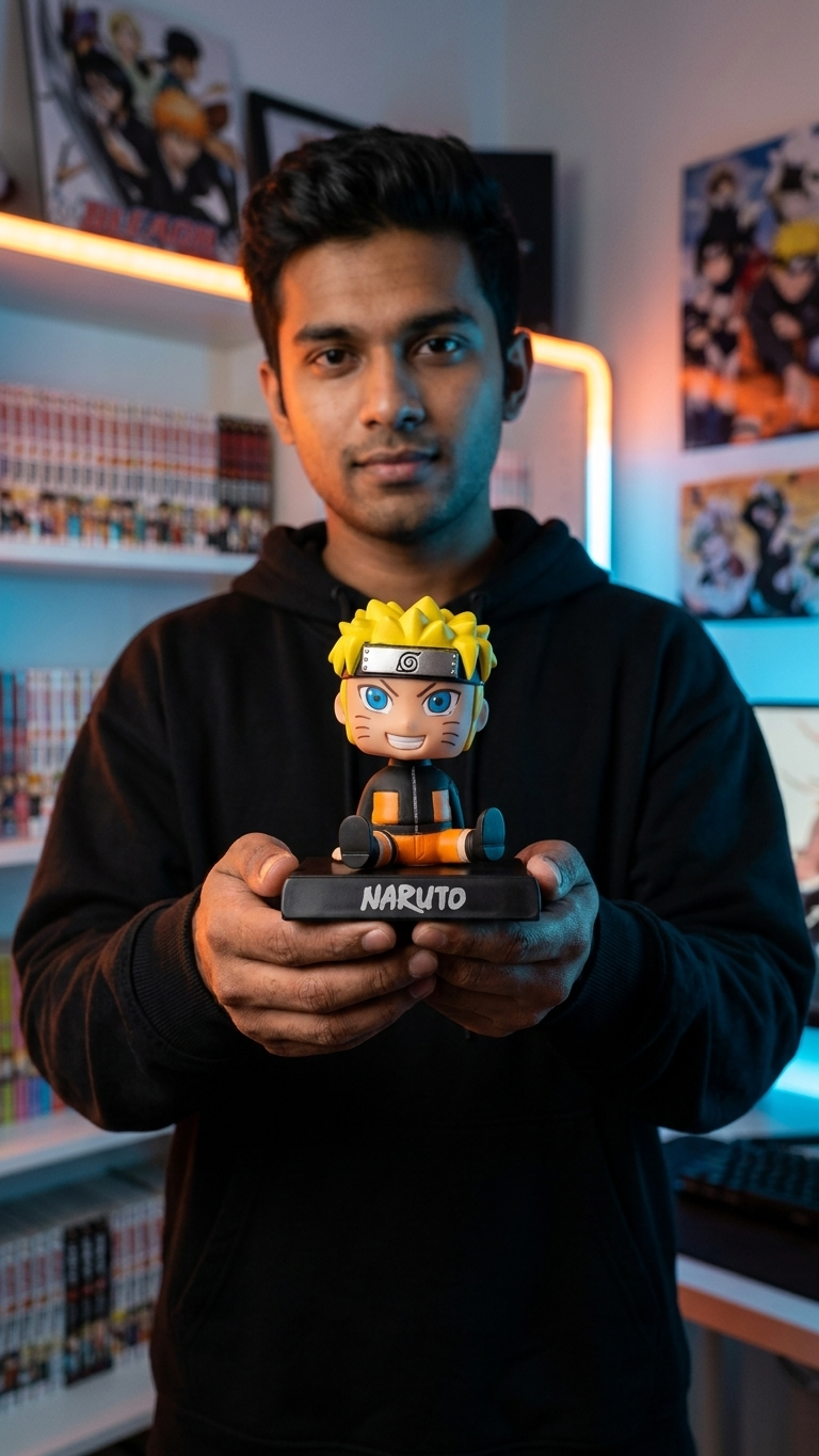 Naruto Bobblehead Figure – Anime Collection (With Box)