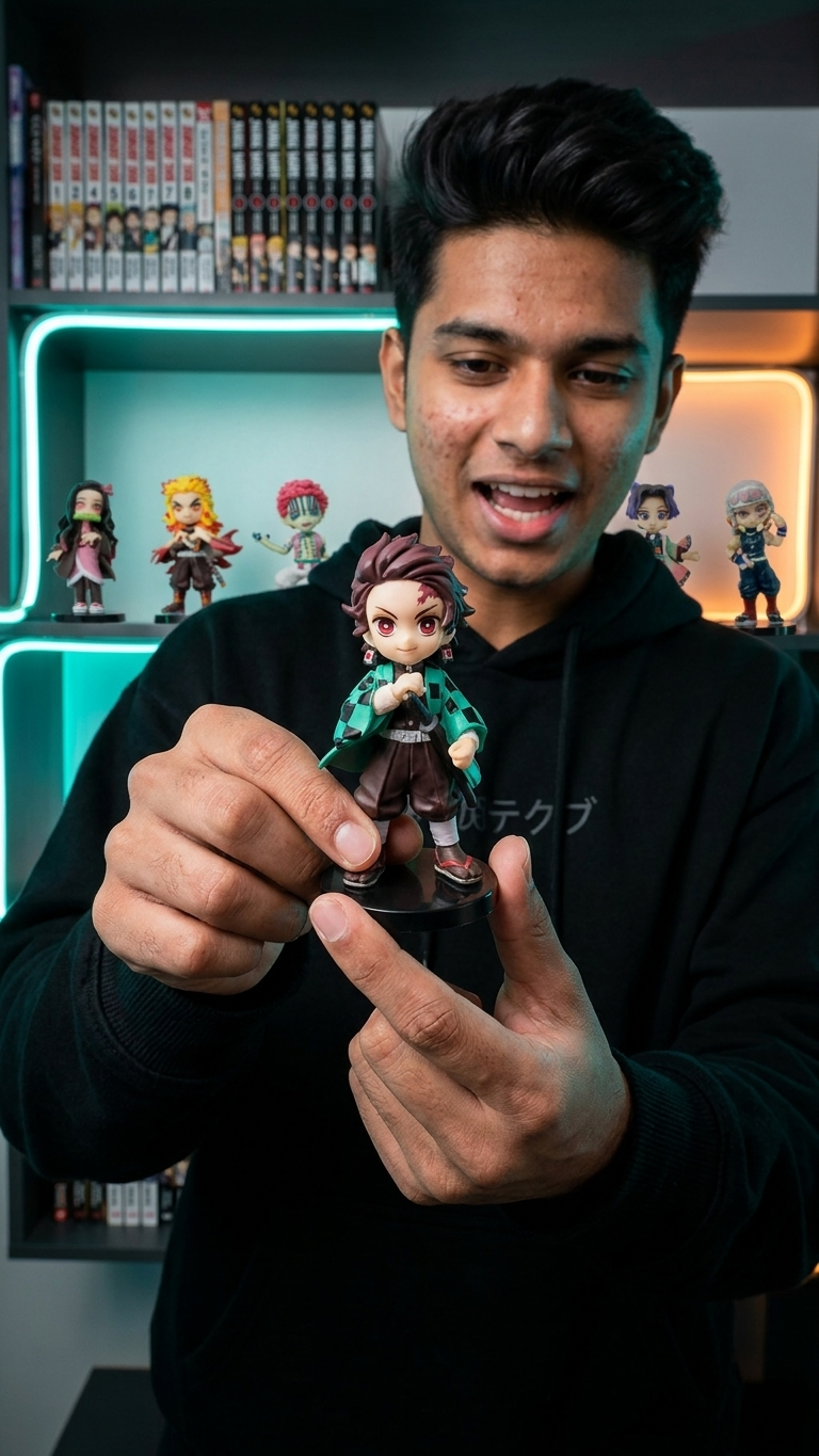 Demon Slayer: Mugen Train & Entertainment District Mini Chibi Figurine – Individual 9cm Collectible
