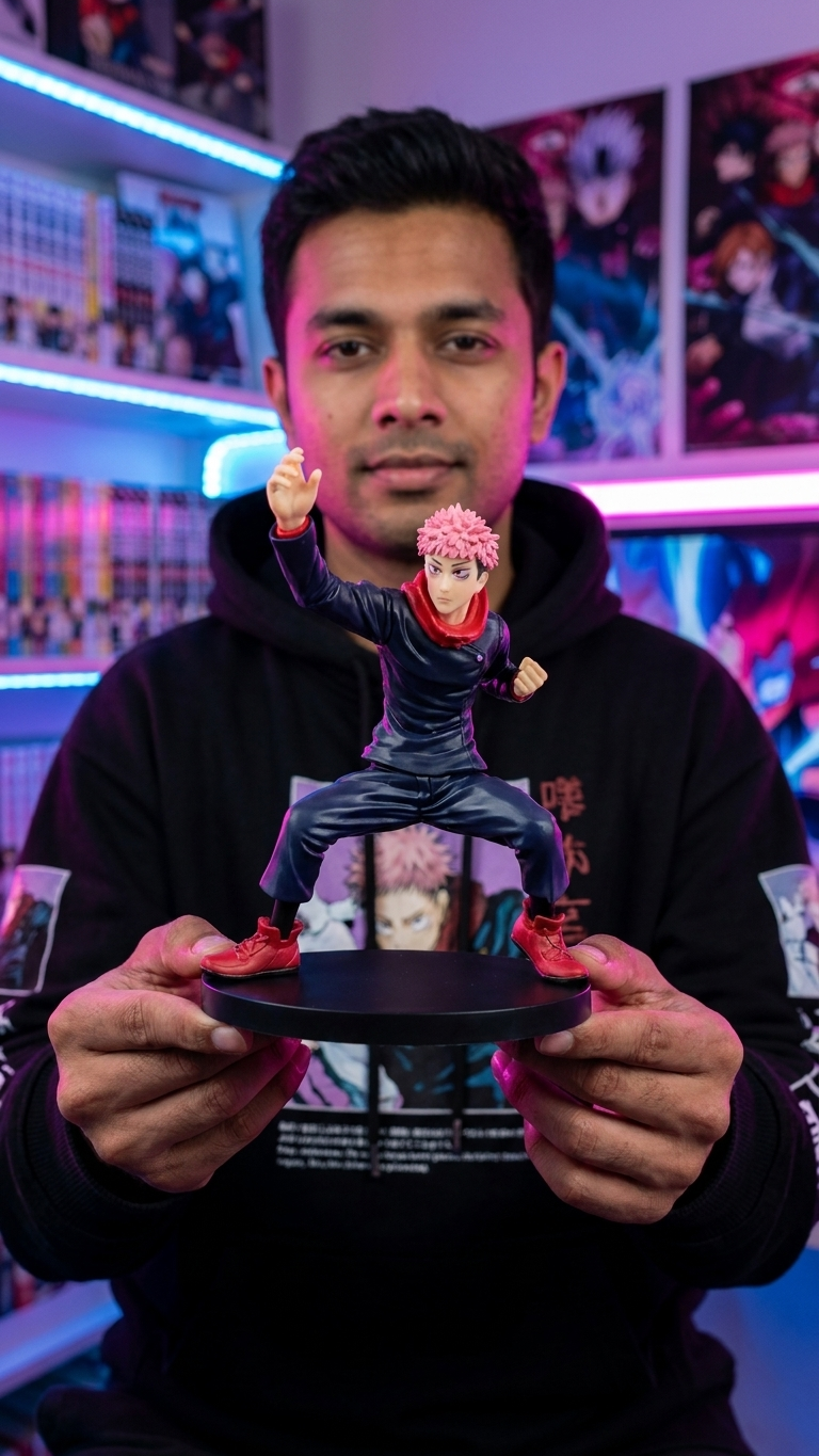 Jujutsu Kaisen: Yuji Itadori "Cursed Fist" Action Figure (17cm)