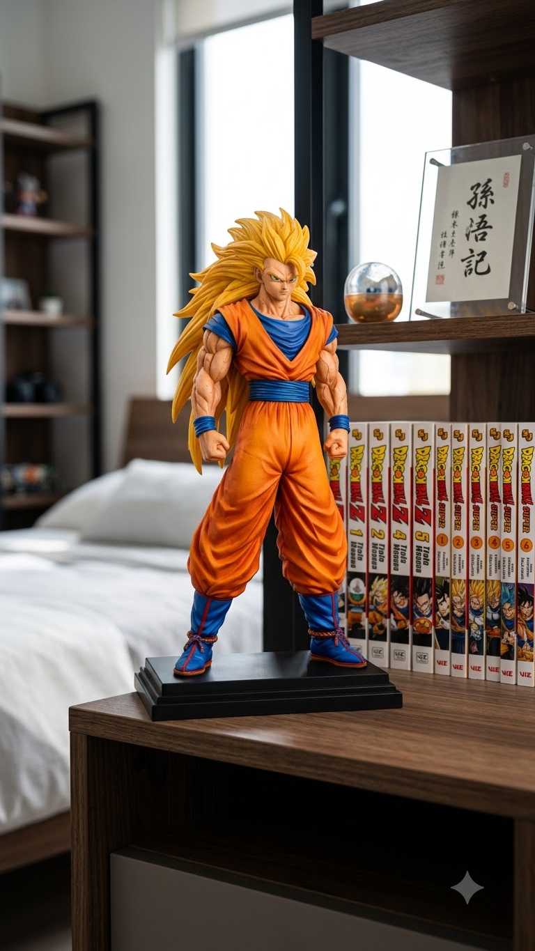 Super Saiyan 3 Goku Figure | Dragon Ball Z Collectible Statue