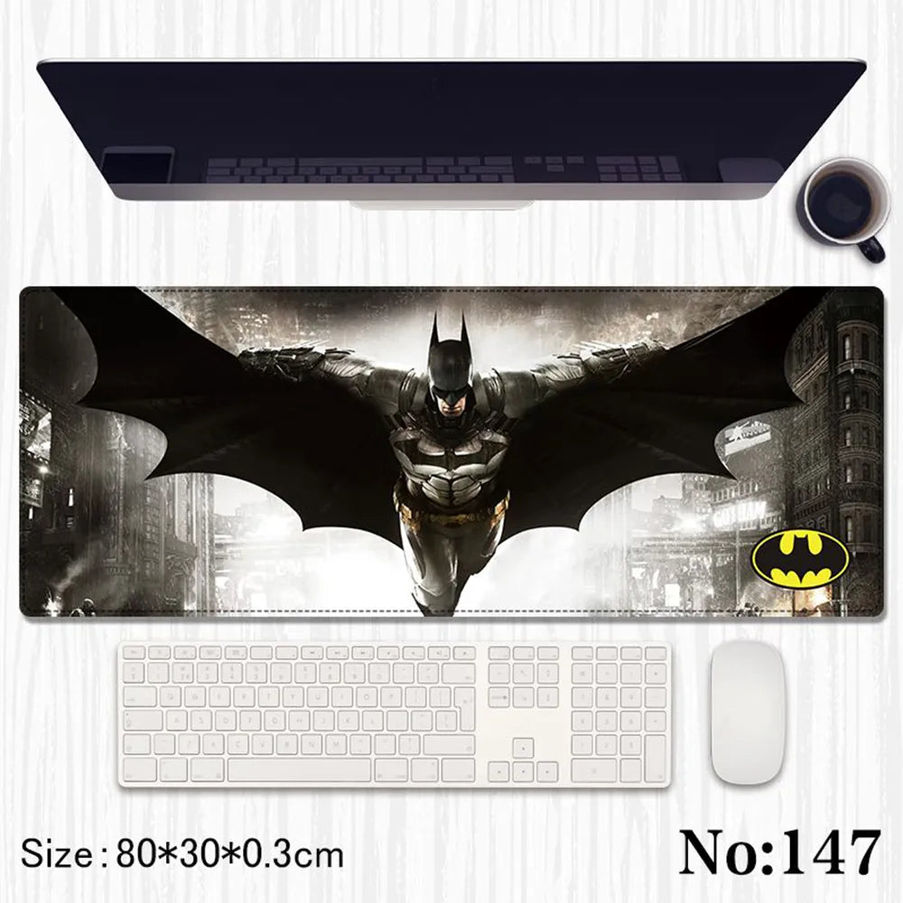 DC Comics Batman: "Arkham Knight Knightwing Glide" Premium Gaming Desk Mat & Mouse Pad (80x30cm)