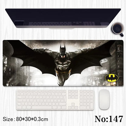 DC Comics Batman: "Arkham Knight Knightwing Glide" Premium Gaming Desk Mat & Mouse Pad (80x30cm)
