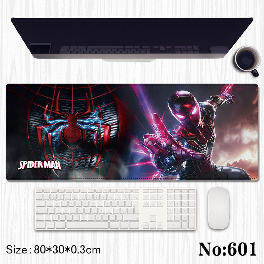 Marvel Spider-Man: "Miles Morales Venom Blast & Advanced Suit" Premium Gaming Desk Mat & Mouse Pad (80x30cm)