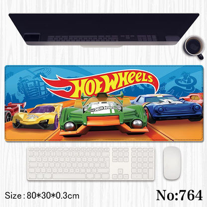 Hot Wheels: "Ultimate Track Challenge" Premium Gaming Desk Mat & Mouse Pad (80x30cm)
