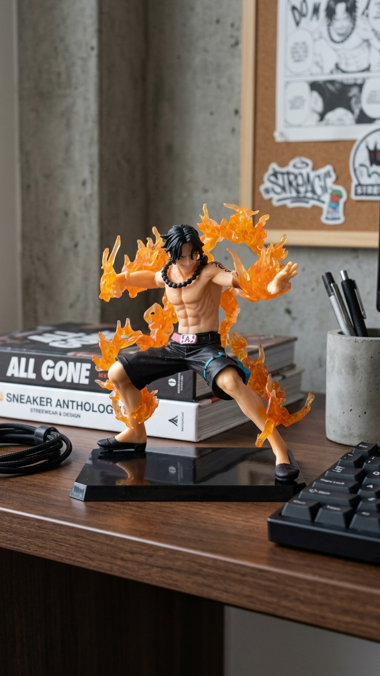 One Piece: Portgas D. Ace "Mera Mera no Mi – Fire Fist" Action Figure (12cm)