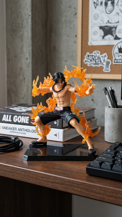 One Piece: Portgas D. Ace "Mera Mera no Mi – Fire Fist" Action Figure (12cm)