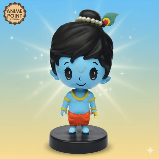 Shree Krishna Ji Bobble Head – Cute Dashboard / Table Figurine