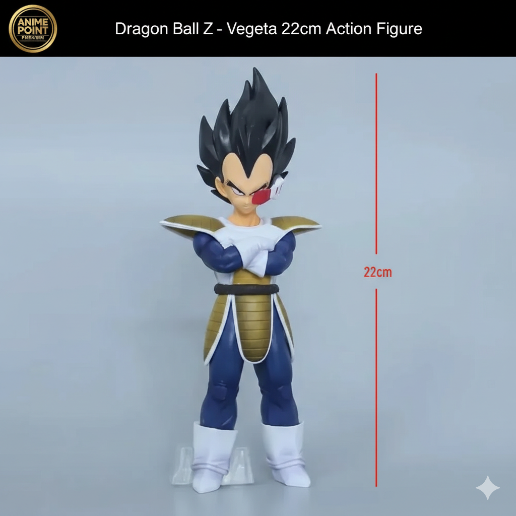 Dragon Ball Z Vegeta Red Eye Tracking Standing Figure – 22cm