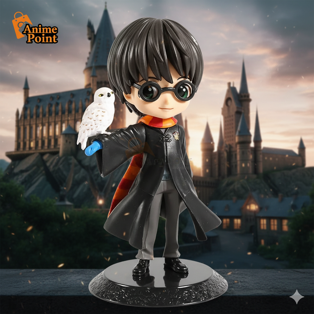 🦉 Harry Potter with Hedwig Q Posket Figure (15cm)