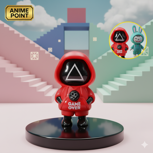 Squid Game Face Changing Keychain – Game Over Edition (9.5cm) 🦑