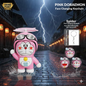 Pink Doraemon Face Changing Keychain | Cute Expression Toy