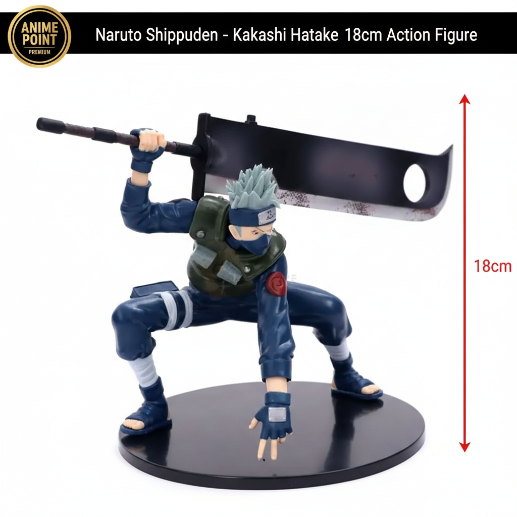 Kakashi Hatake With Sword Action Figure – 18cm