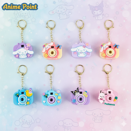 📸 Projection Camera Keychain – Cute Anime Series (Each ₹150)