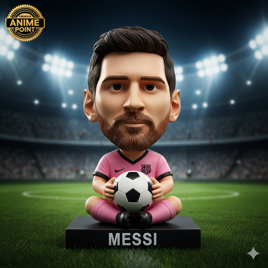 Lionel Messi Bobblehead – Pink Jersey Edition (With Box)