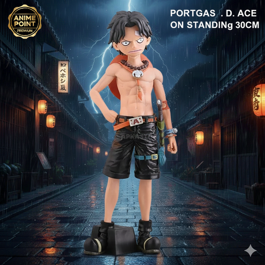 Portgas D. Ace Standing Action Figure – 30cm