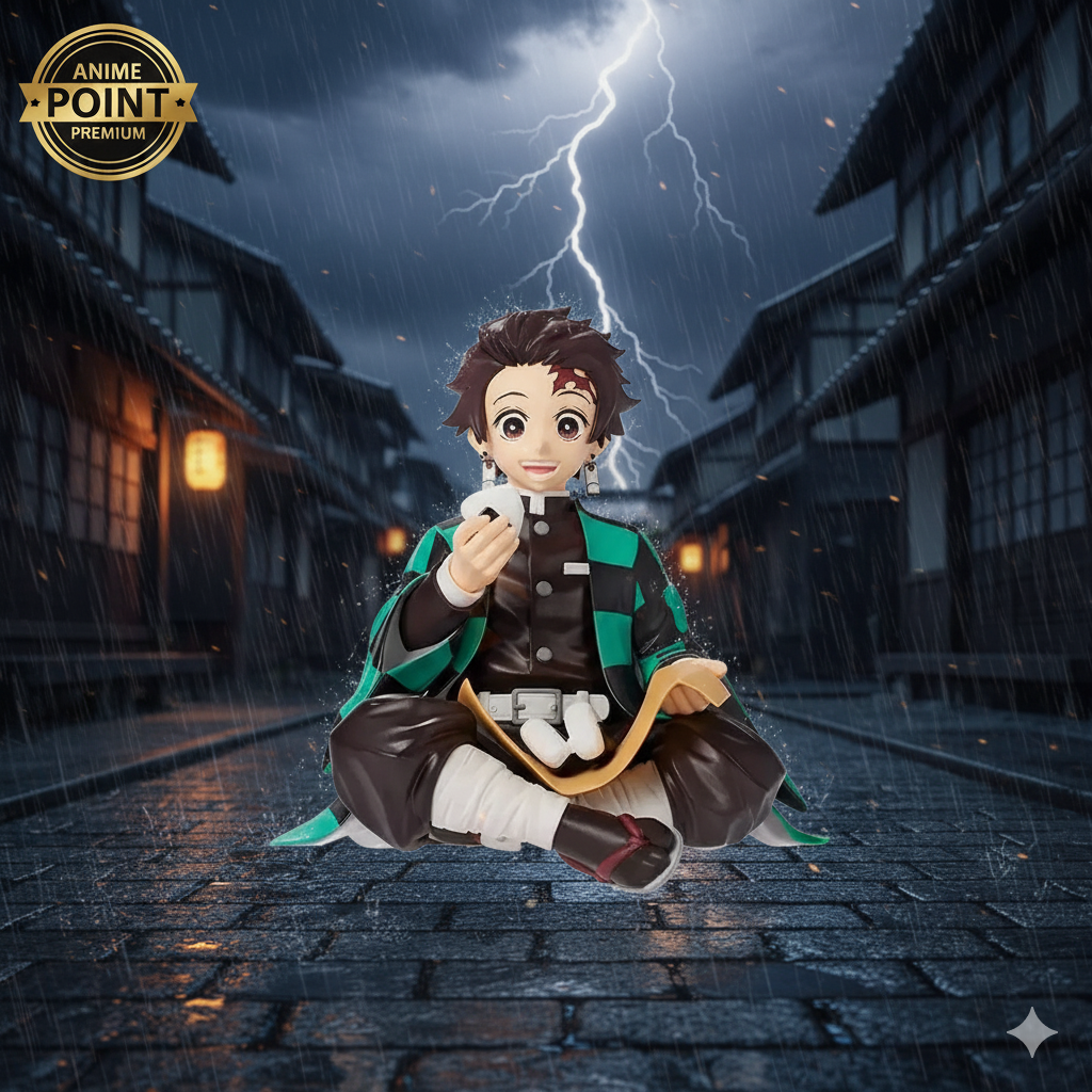 🔥 Tanjiro Kamado Sitting Action Figure 11cm