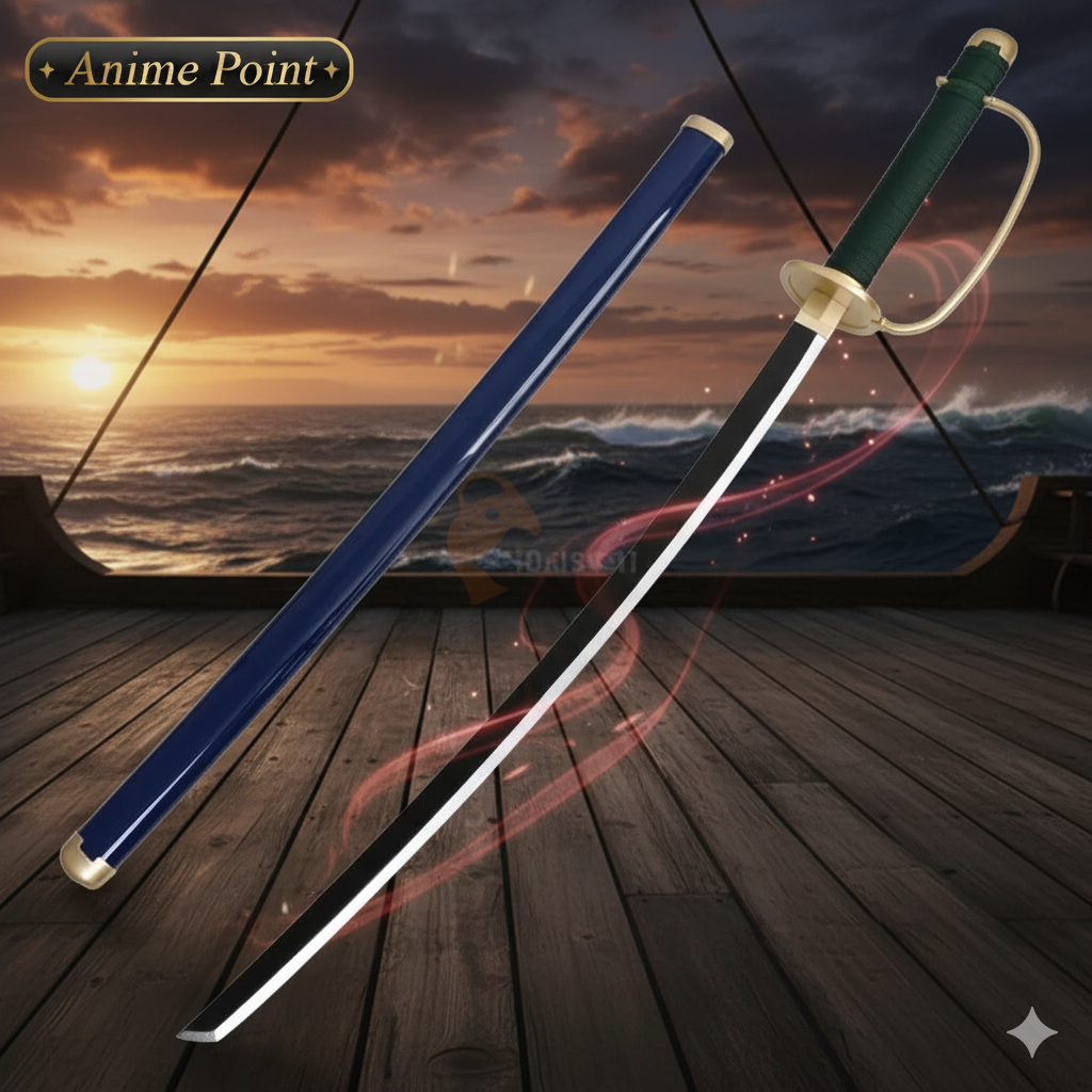 Shanks Wooden Katana – 104cm Anime Replica Sword (With Sheath)