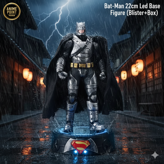Bat-Man Armored LED Base Figure – 22cm (Blister + Box)