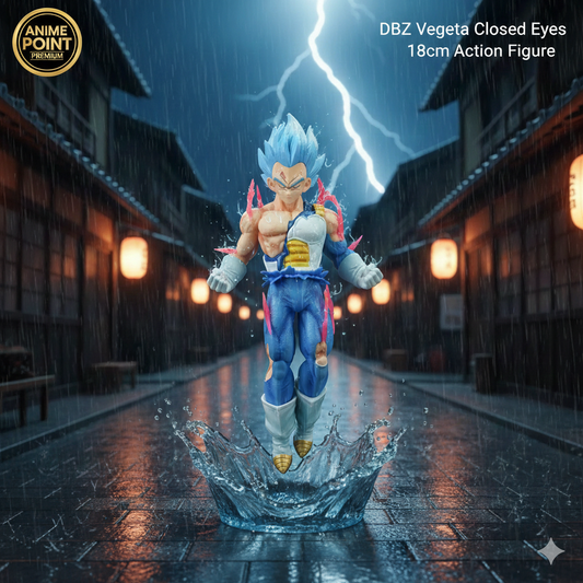 DBZ Vegeta Closed Eyes Action Figure – 18cm