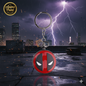 🔴 Deadpool Pocket Watch Keychain