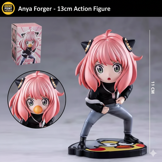 Anya Forger 13cm Action Figure with Box | Spy x Family Cute Anime Collectible