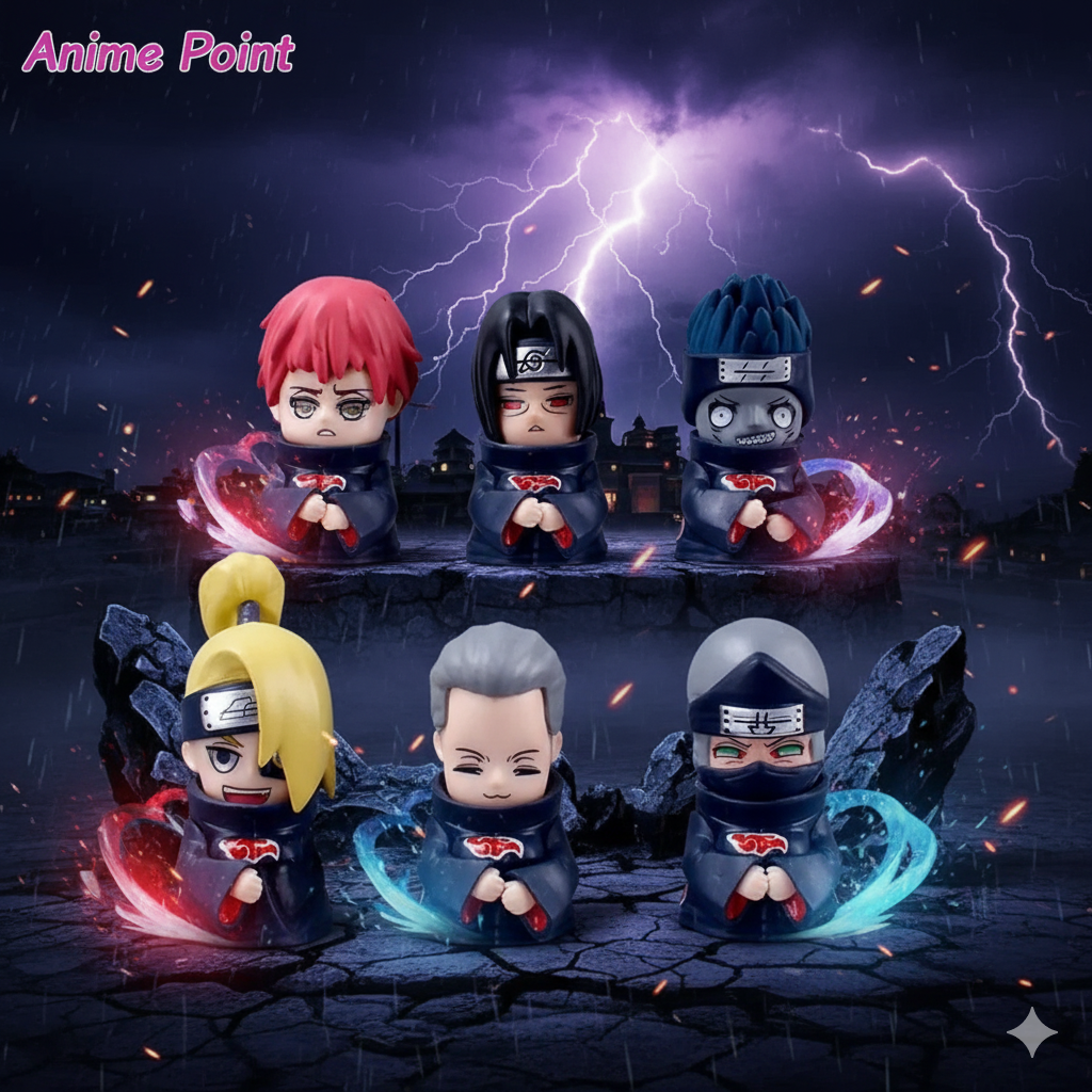 ☁️ Naruto Akatsuki Mini Figures (6 Designs)