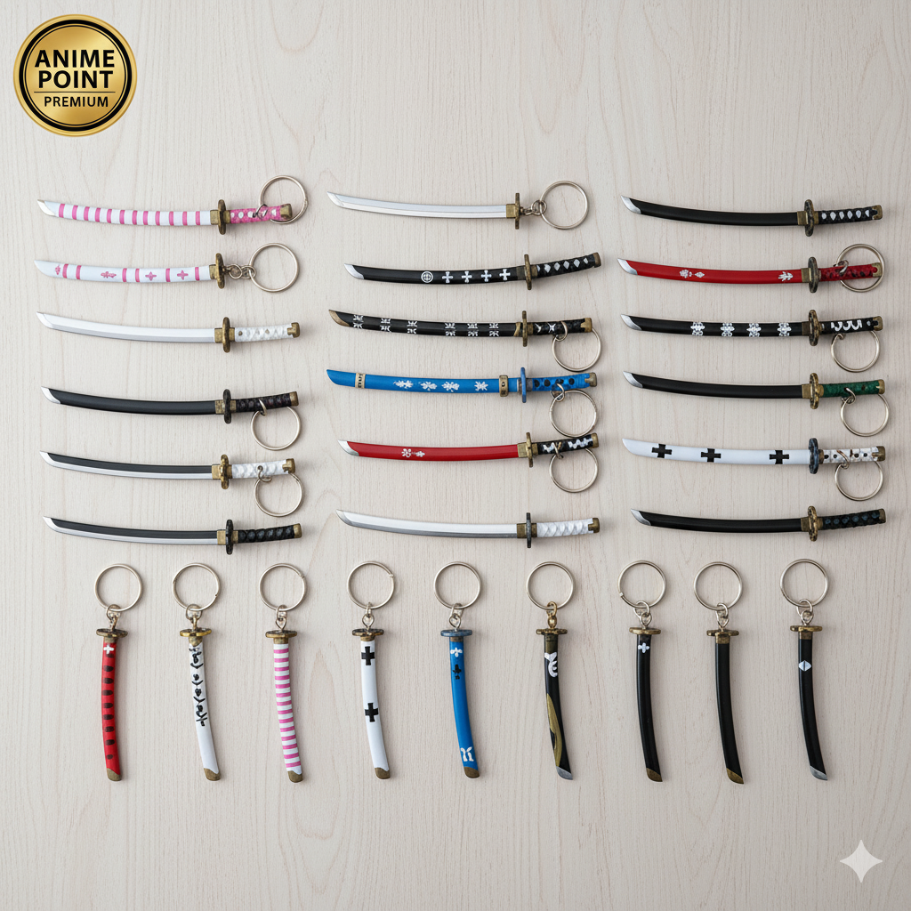 ⚔️ Anime Mini Katana Keychain (15cm) – ₹200 Each (On Availability)