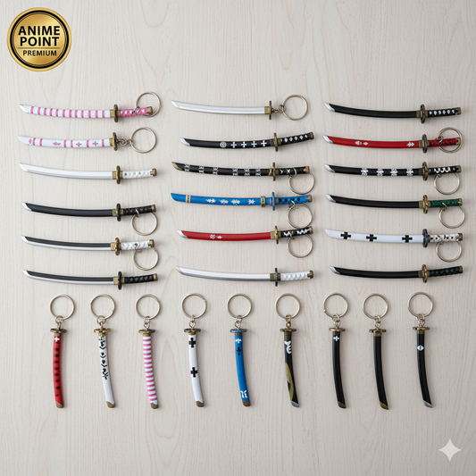 ⚔️ Anime Mini Katana Keychain (15cm) – ₹200 Each (On Availability)