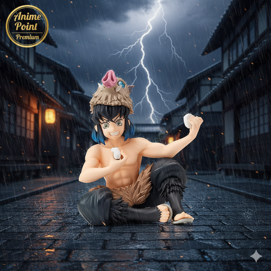 🐗 Inosuke Sitting Action Figure 14cm