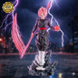 🔥 Dragon Ball Z – Goku Black (Rosé) Standing Figure on Stone Base (36cm)
