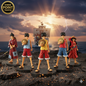 One Piece – Luffy Standing 18cm Action Figure (5 Designs Shown) – ₹650 Each