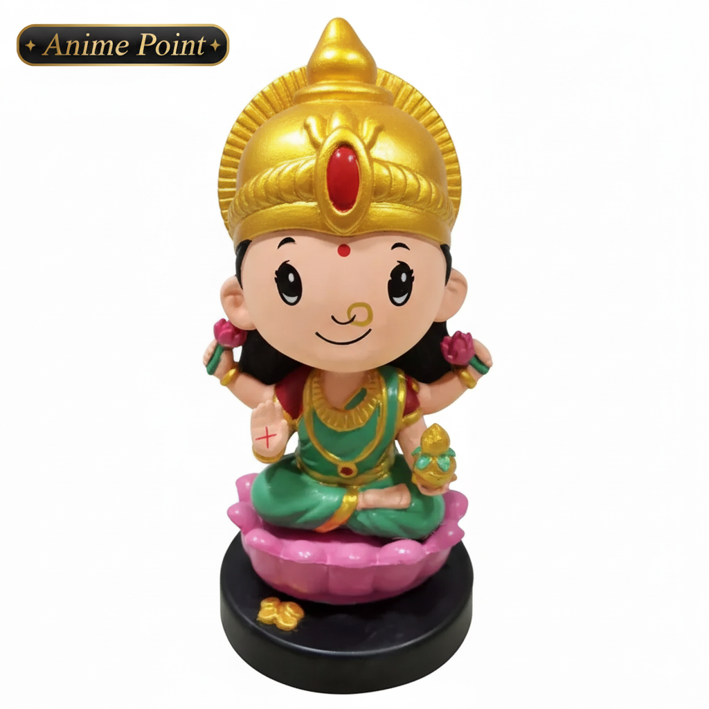 Laxmi Ji Bobble Head – Cute Dashboard / Table Figurine