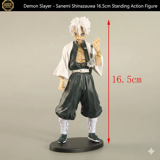 Sanemi Shinazugawa Standing Action Figure – 16.5cm | Demon Slayer