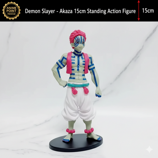 Akaza Standing Action Figure – 15cm | Demon Slayer